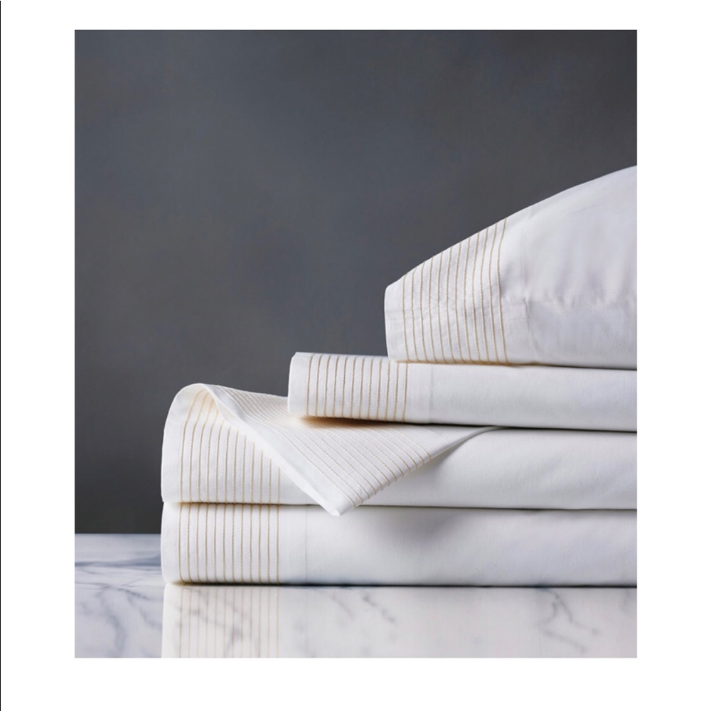 Thom Filicia bedding, from Eastern Accents